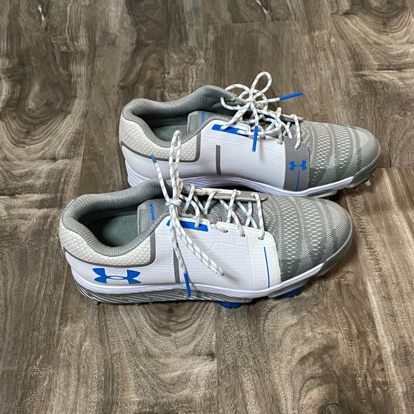 Under Armour Tempo Sport Womens Golf Spikes Waterproof Shoes - Picture 4 of 12